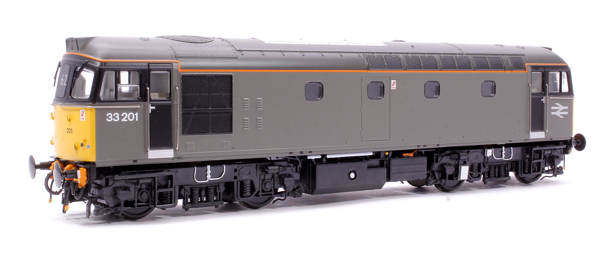 Class 33/2 33201 BR General Grey Diesel Locomotive