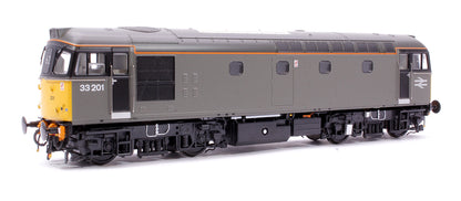 Class 33/2 33201 BR General Grey Diesel Locomotive
