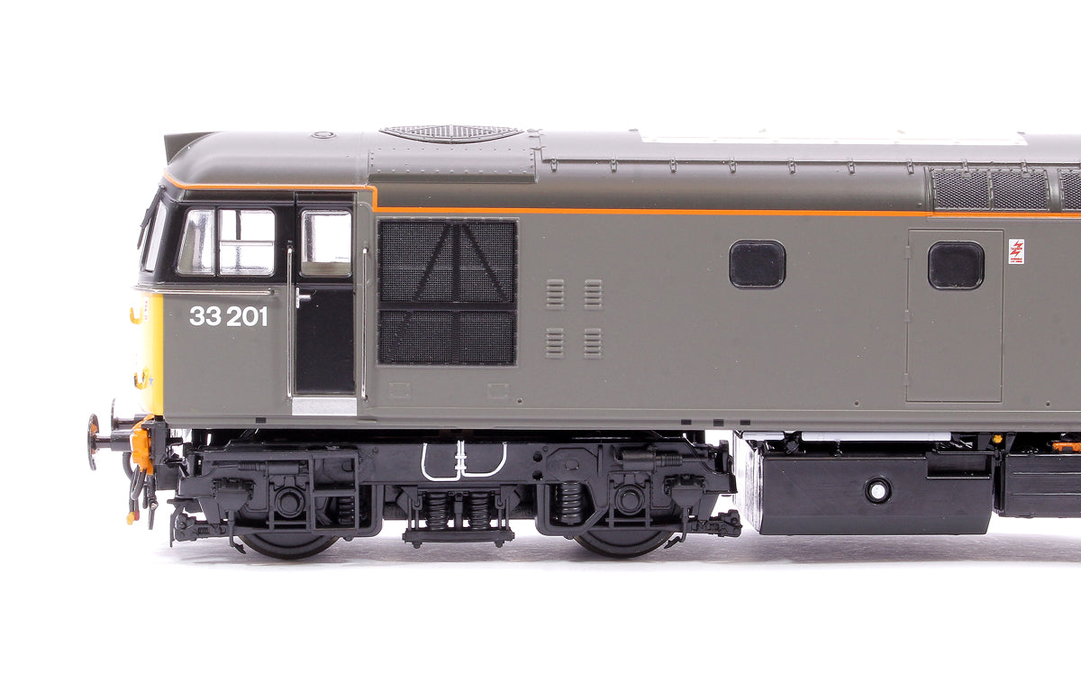 Class 33/2 33201 BR General Grey Diesel Locomotive