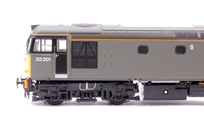 Class 33/2 33201 BR General Grey Diesel Locomotive