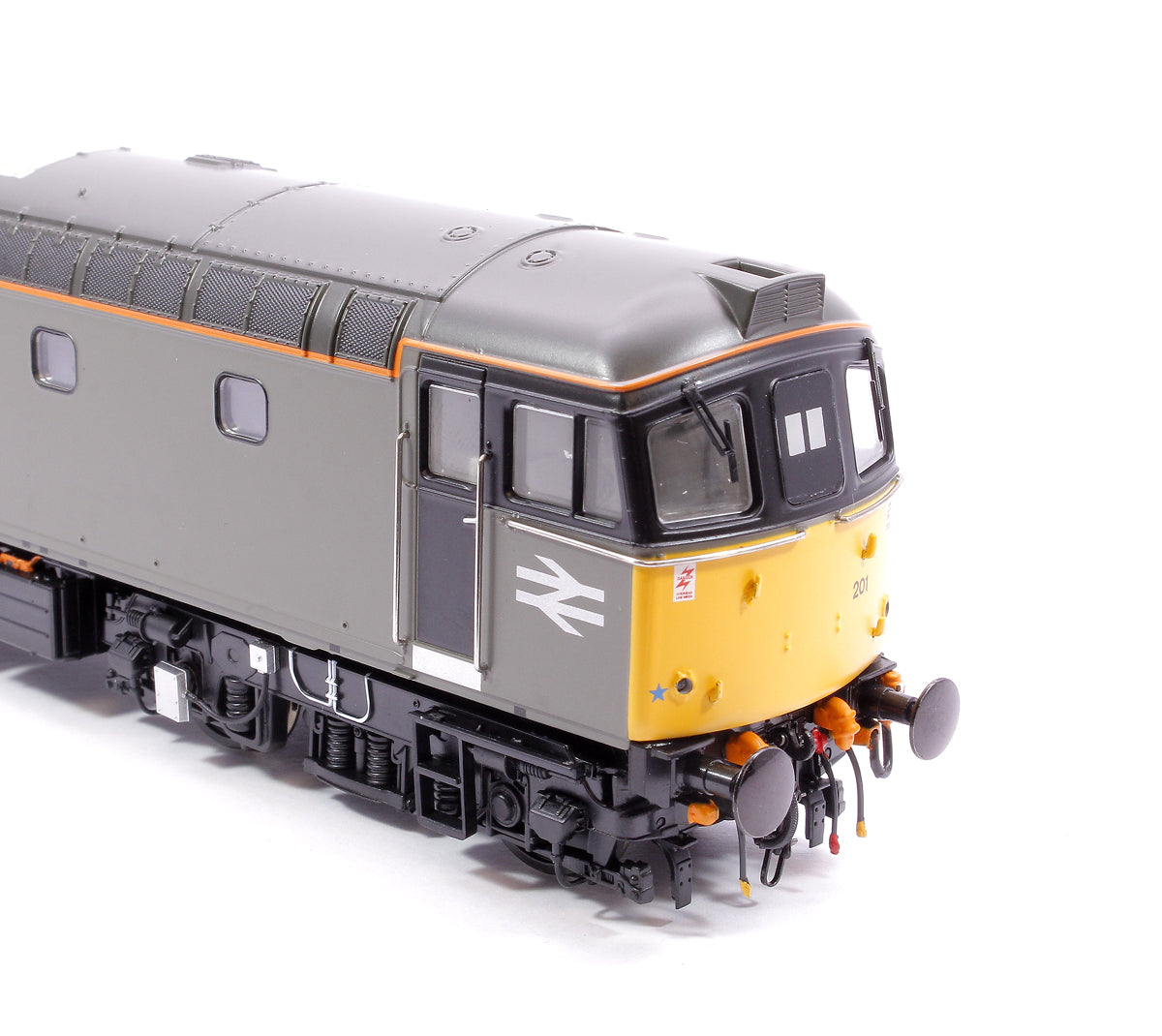 Class 33/2 33201 BR General Grey Diesel Locomotive
