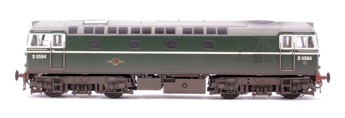 Pre-Owned Class 33/2 D6594 Original BRCW ‘Hastings Gauge’ Type 3 BR Green Diesel Locomotive - Weathered