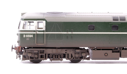 Pre-Owned Class 33/2 D6594 Original BRCW ‘Hastings Gauge’ Type 3 BR Green Diesel Locomotive - Weathered