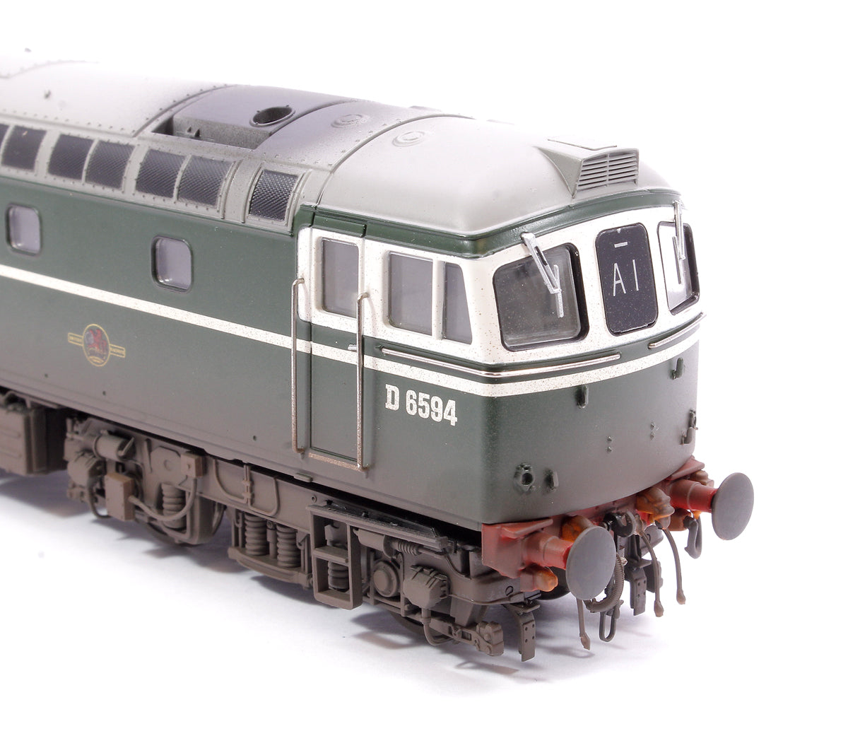 Pre-Owned Class 33/2 D6594 Original BRCW ‘Hastings Gauge’ Type 3 BR Green Diesel Locomotive - Weathered