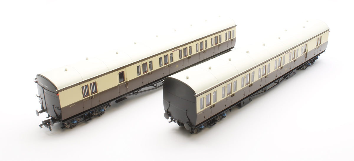 Pre-Owned Dia E140 B Set - No.6977 & 6978 'Bodmin Branch No.2' GWR Shirtbutton Livery