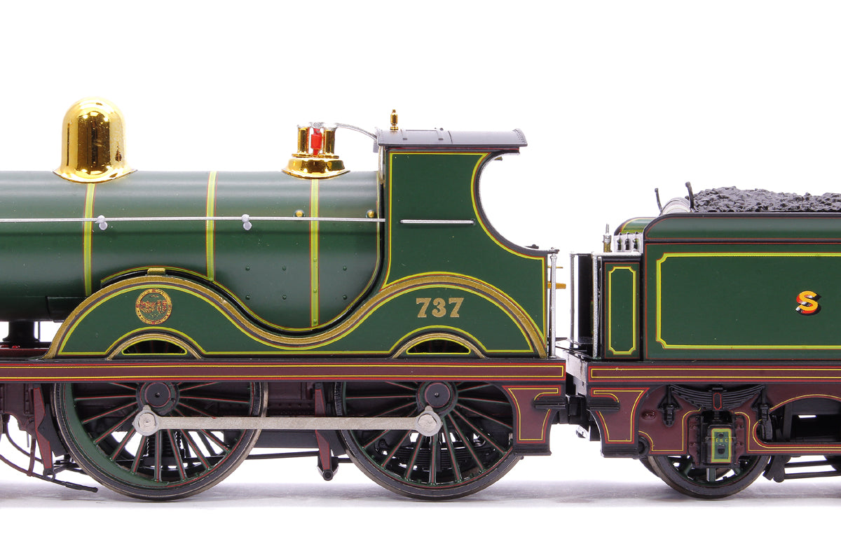 Pre-Owned Wainwright D Class SECR Green 4-4-0 Steam Locomotive No.737 (Museum Preserved) DCC Sound