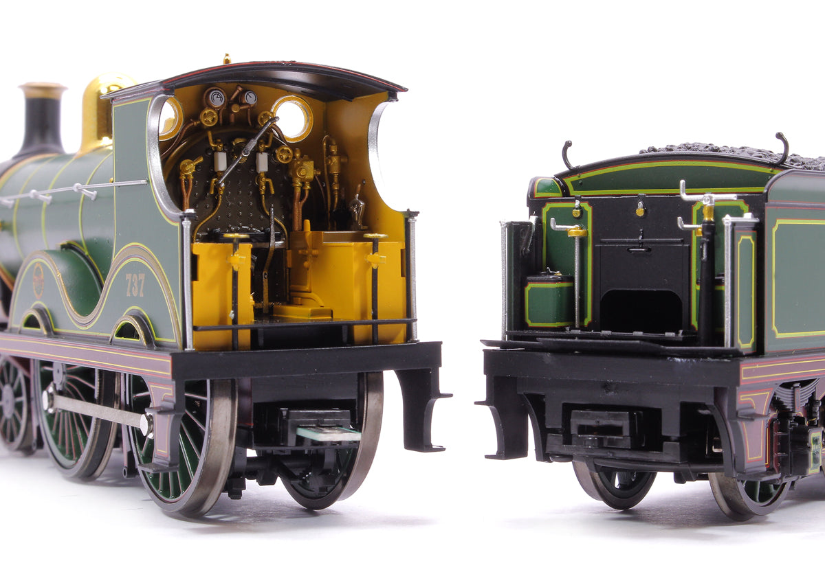 Pre-Owned Wainwright D Class SECR Green 4-4-0 Steam Locomotive No.737 (Museum Preserved) DCC Sound