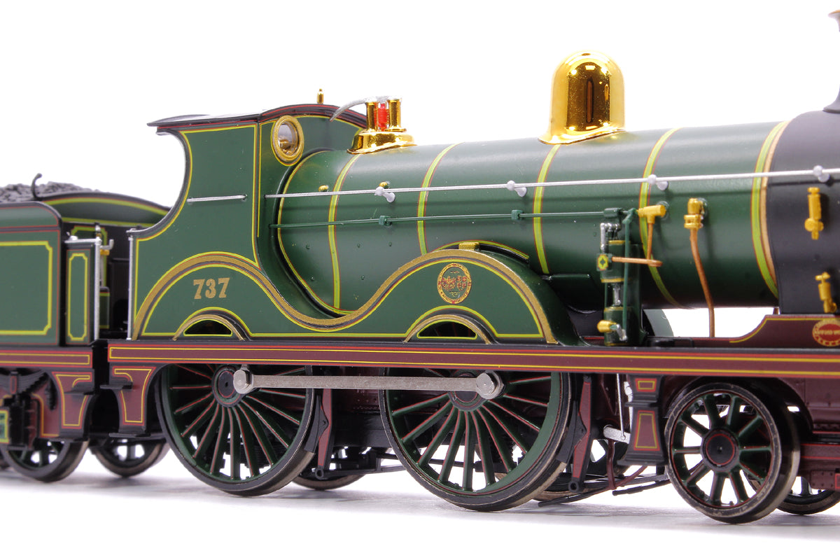 Pre-Owned Wainwright D Class SECR Green 4-4-0 Steam Locomotive No.737 (Museum Preserved) DCC Sound