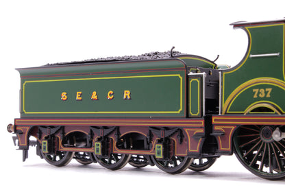 Pre-Owned Wainwright D Class SECR Green 4-4-0 Steam Locomotive No.737 (Museum Preserved) DCC Sound