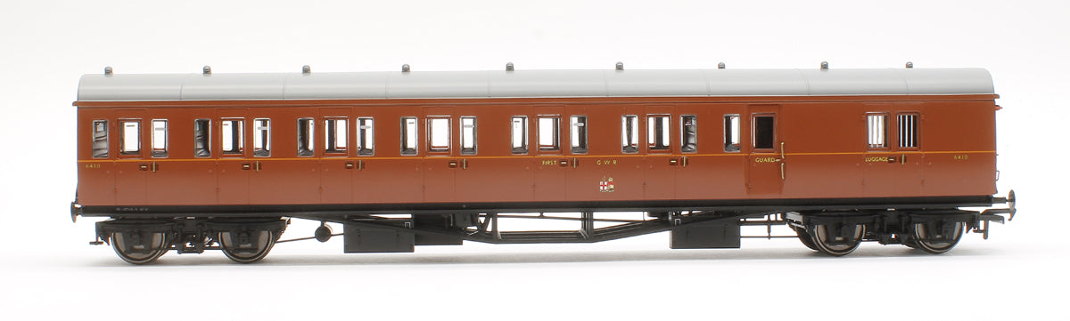 Pre-Owned 946009 Dia E140 B Set - No.6409 & 6410 GWR Wartime Brown Livery