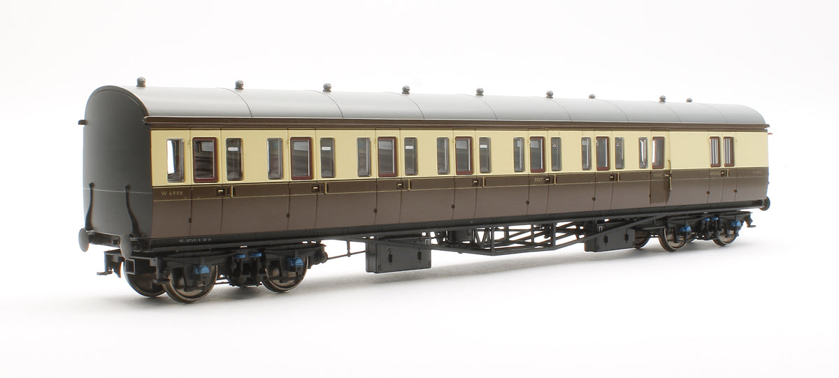 Pre-Owned Dia E140 B Set - No.W6999 & W7000 BR(W) Chocolate and Cream Livery (Late 1940s)