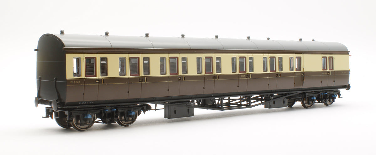 Pre-Owned Dia E140 B Set - No.W6999 & W7000 BR(W) Chocolate and Cream Livery (Late 1940s)