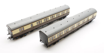 Dia E140 B Set - No.W6999 & W7000 BR(W) Chocolate and Cream Livery (Late 1940s)