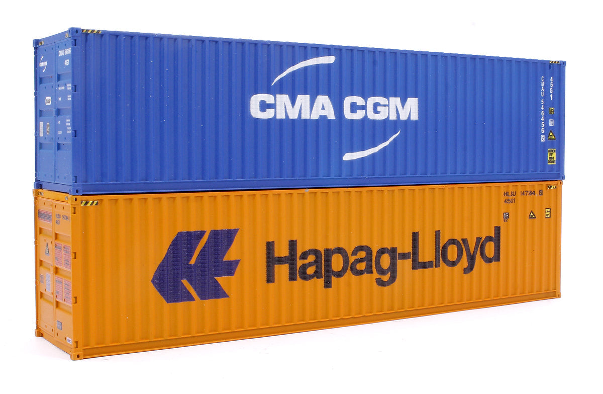 Pre-Owned 4F-028-114 40ft Container HC HAPAG-LLOYD 147384-6 CMA CGM 546456 5