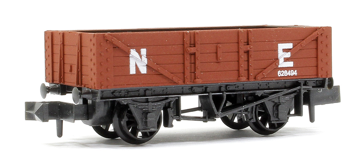 Pre-Owned NR40E 5 Plank Open LNER Red Oxide No.628494