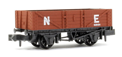Pre-Owned NR40E 5 Plank Open LNER Red Oxide No.628494