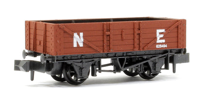 Pre-Owned NR40E 5 Plank Open LNER Red Oxide No.628494