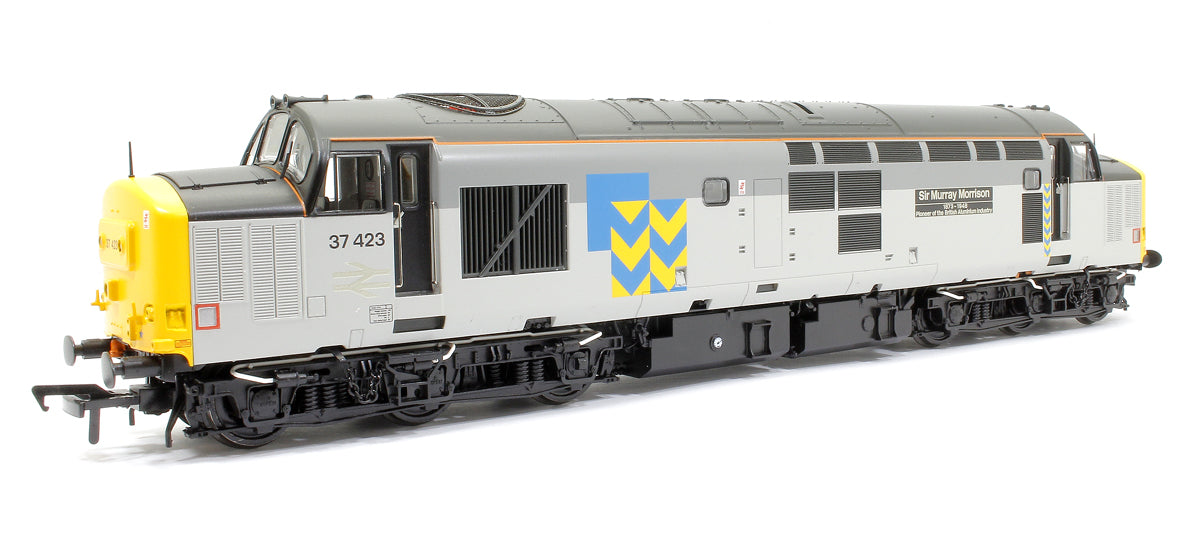 Pre-Owned Class 37/4 Refurbished 37423 'Sir Murray Morrison' BR RF Metals Sector Diesel Locomotive (Deluxe DCC Sound)