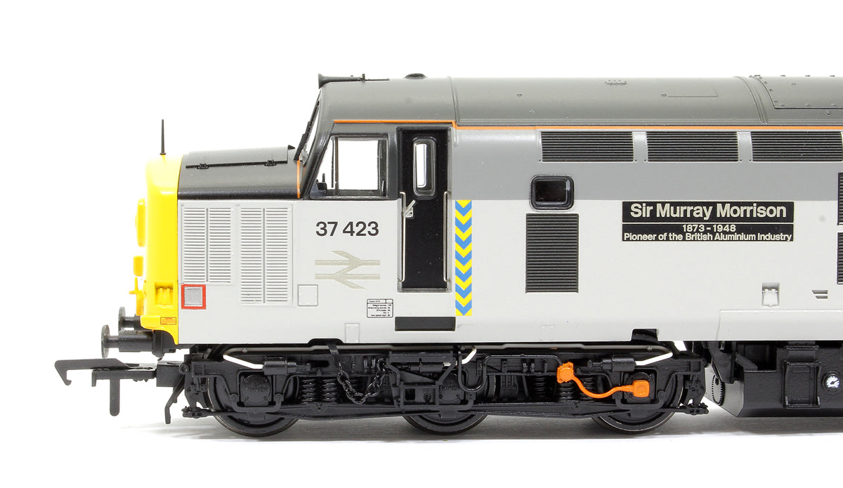 Pre-Owned 35-337SF Class 37/4 Refurbished 37423 'Sir Murray Morrison' BR RF Metals Sector Diesel Locomotive (DCC Sound)