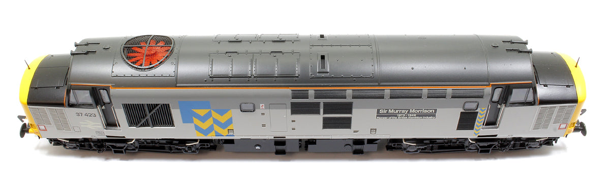Pre-Owned 35-337SF Class 37/4 Refurbished 37423 'Sir Murray Morrison' BR RF Metals Sector Diesel Locomotive (DCC Sound)