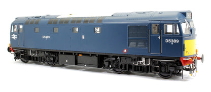 Pre-Owned Class 27 BR early blue D5389 (small yellow panels) Diesel Locomotive