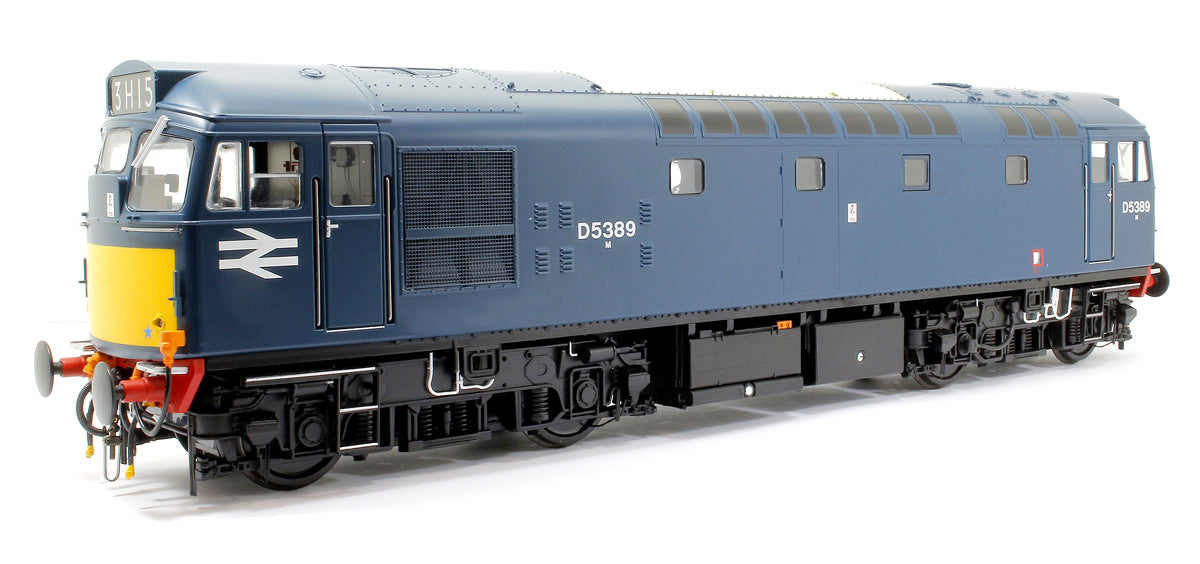 Pre-Owned Class 27 BR early blue D5389 (small yellow panels) Diesel Locomotive