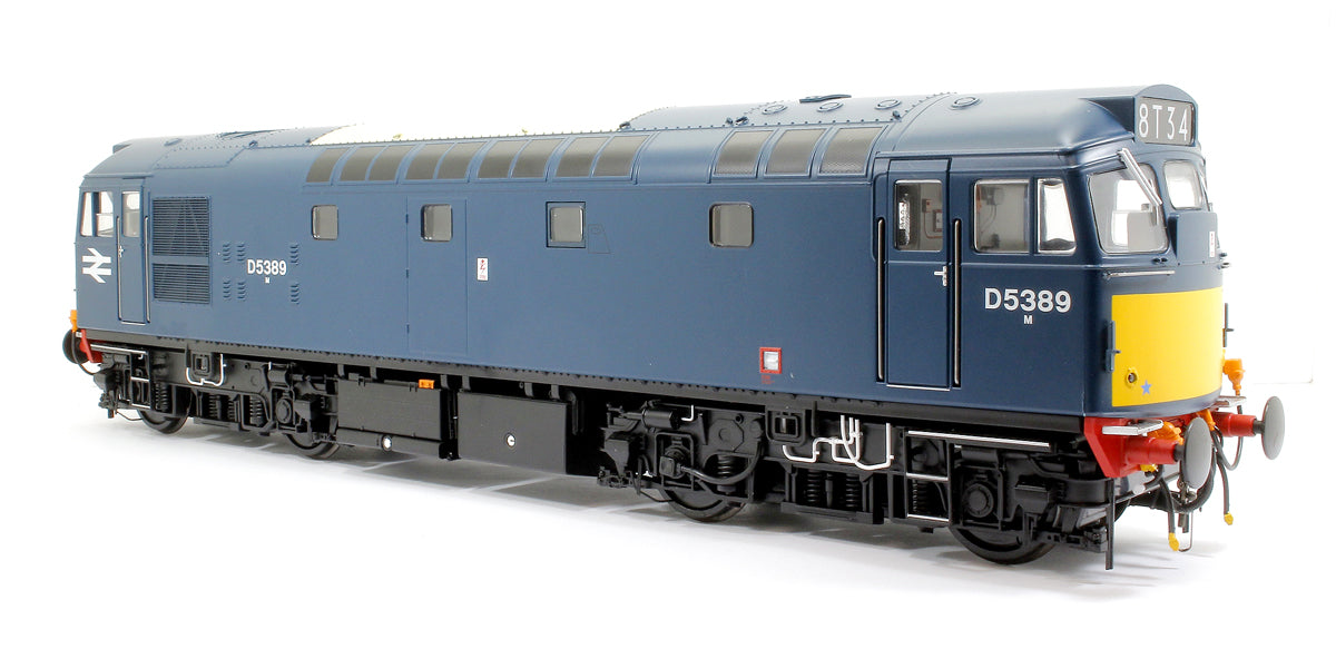 Pre-Owned Class 27 BR early blue D5389 (small yellow panels) Diesel Locomotive