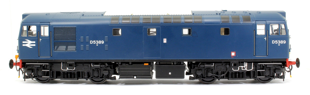 Pre-Owned Class 27 BR early blue D5389 (small yellow panels) Diesel Locomotive