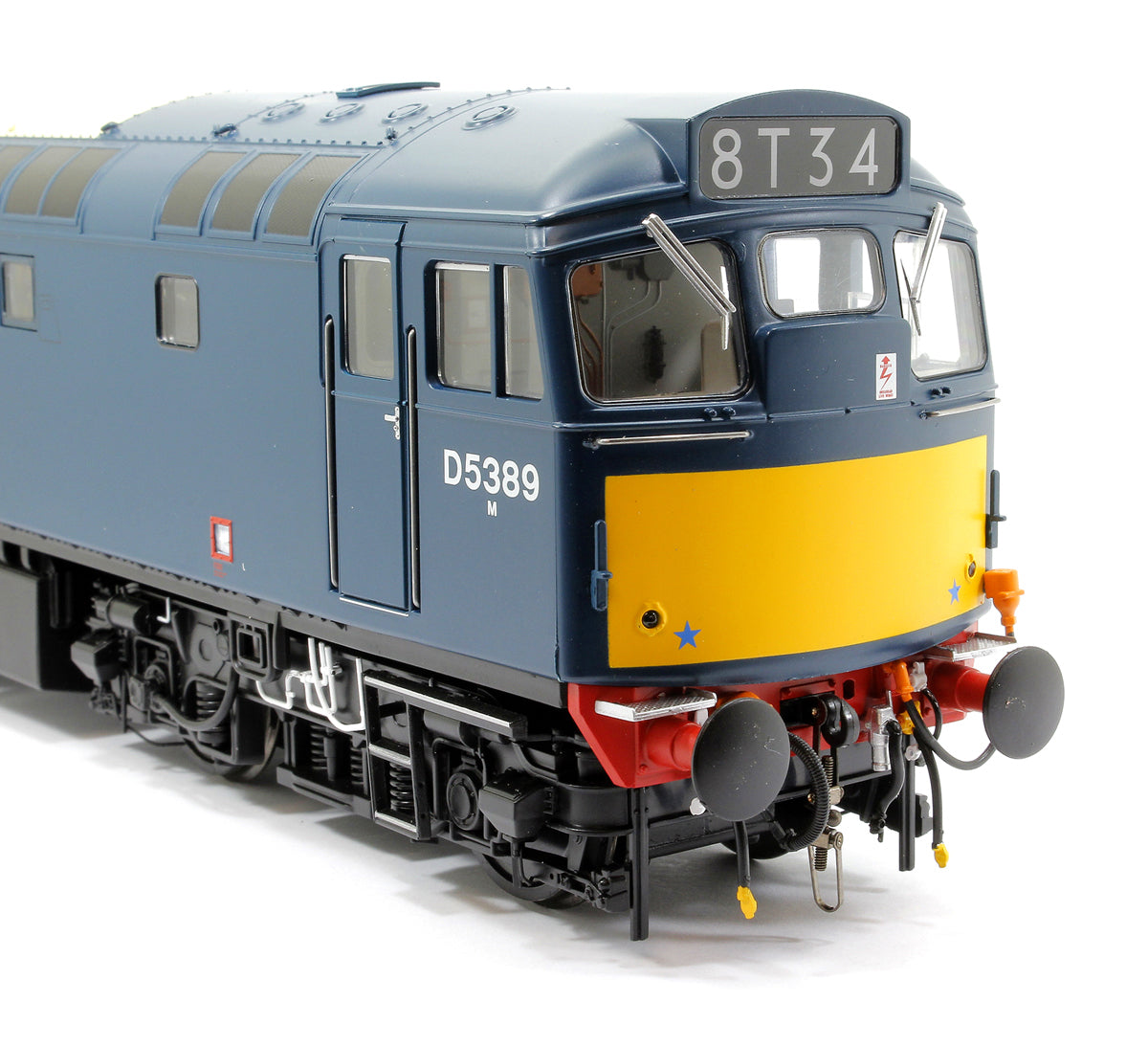 Pre-Owned Class 27 BR early blue D5389 (small yellow panels) Diesel Locomotive