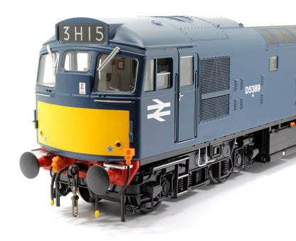 Pre-Owned Class 27 BR early blue D5389 (small yellow panels) Diesel Locomotive