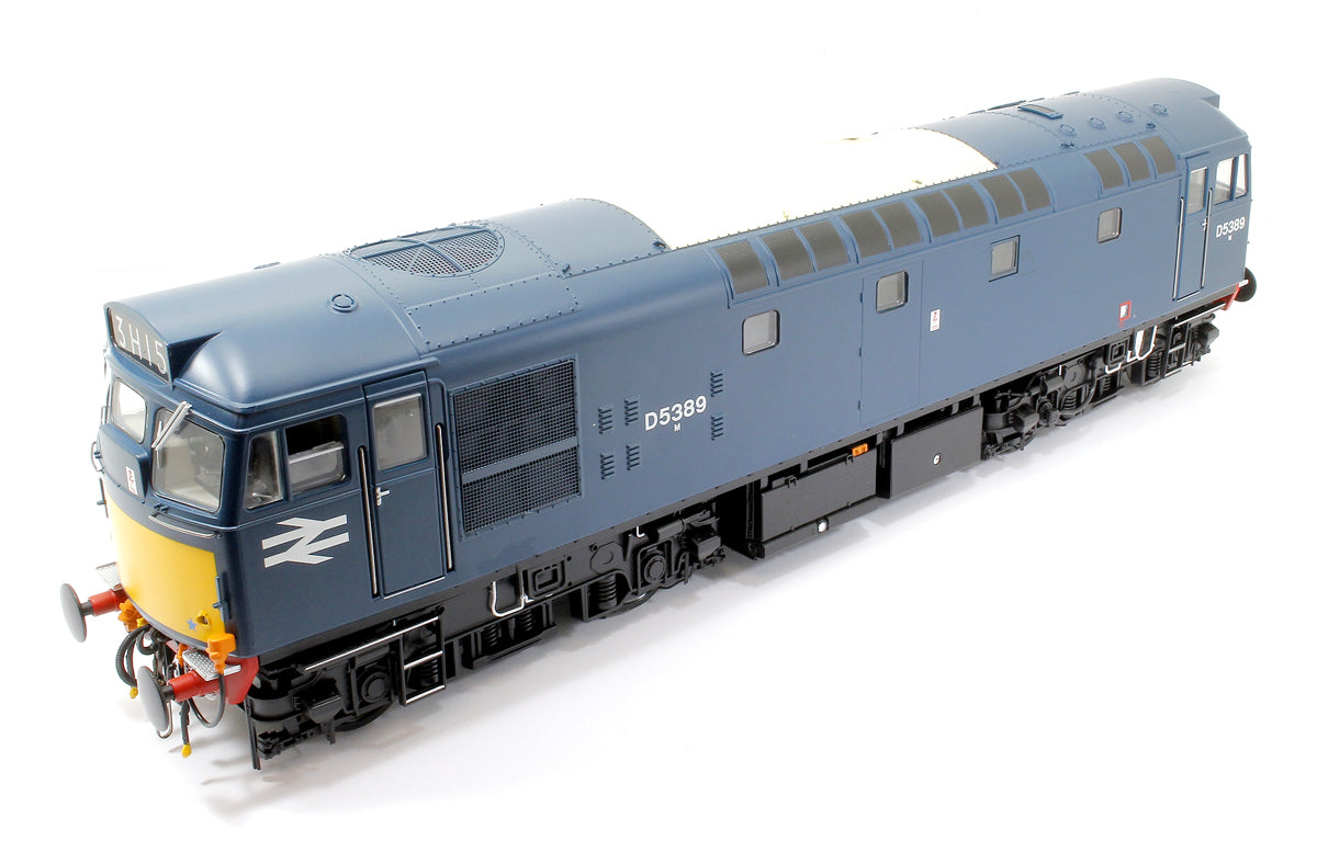 Pre-Owned Class 27 BR early blue D5389 (small yellow panels) Diesel Locomotive