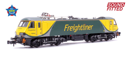 Class 90/0 90042 Freightliner 'PowerHaul' No. 90042 Electric Locomotive - DCC Sound