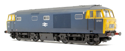 Pre-Owned Class 35 BR 'Hymek' Blue FYE D7081 Diesel Locomotive - Weathered