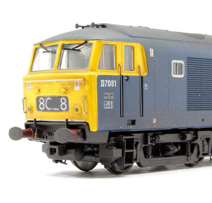 Pre-Owned Class 35 BR 'Hymek' Blue FYE D7081 Diesel Locomotive - Weathered