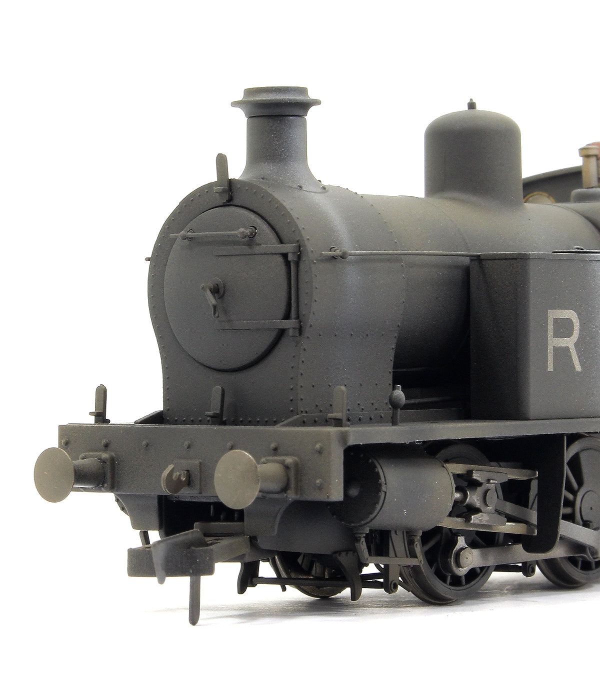 Pre-Owned Custom Weathered Kerr, Stuart 'Victory' 0-6-0T Locomotive in Black "ROD" No.608 - DCC Fitted