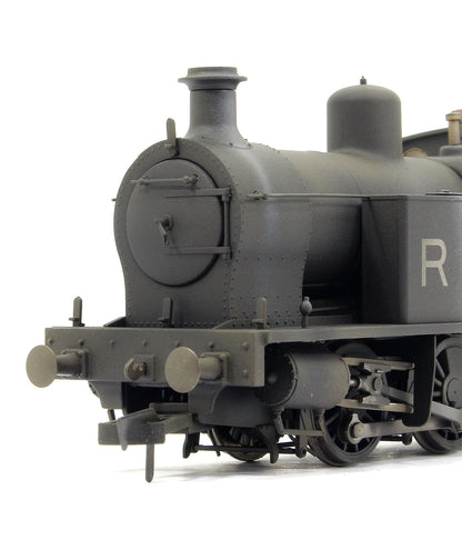 Pre-Owned Custom Weathered Kerr, Stuart 'Victory' 0-6-0T Locomotive in Black "ROD" No.608 - DCC Fitted