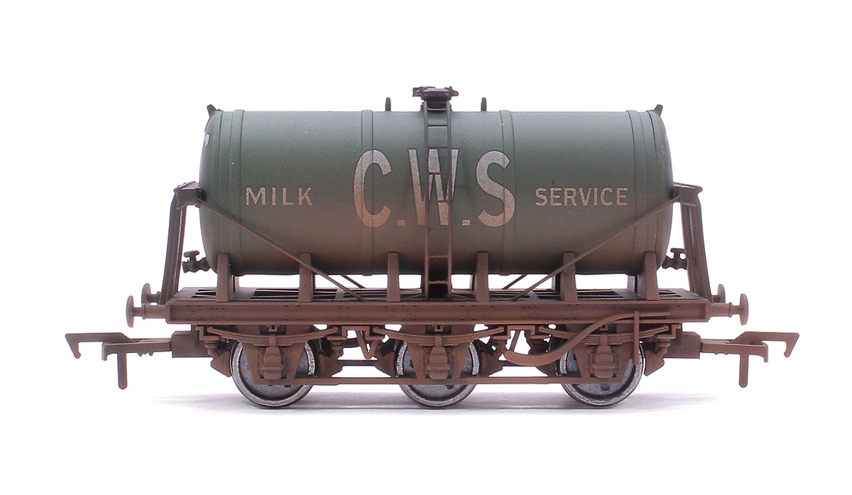 6 Wheel Milk Tank CWS - Weathered