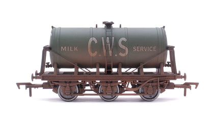 6 Wheel Milk Tank CWS - Weathered