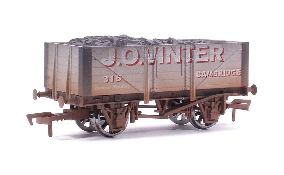 5 Plank Wagon Vinter No.315 - Weathered