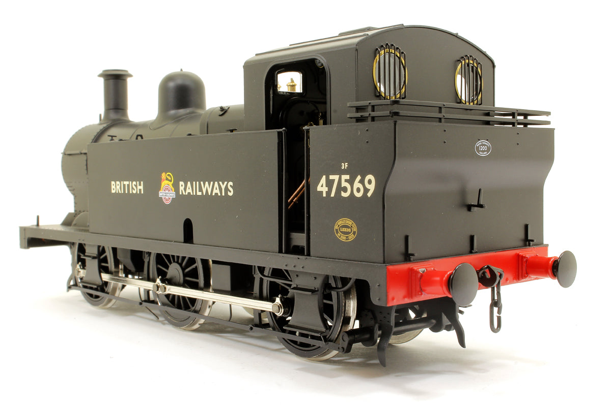 Pre-Owned Class 3F Jinty British Railways Black (Early Crest) 0-6-0 Tank Locomotive No.47569 Sound Fitted
