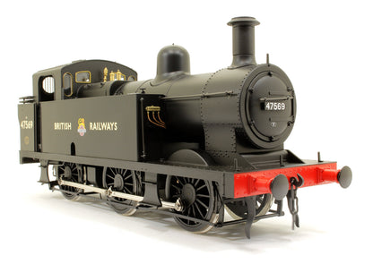 Pre-Owned Class 3F Jinty British Railways Black (Early Crest) 0-6-0 Tank Locomotive No.47569 Sound Fitted