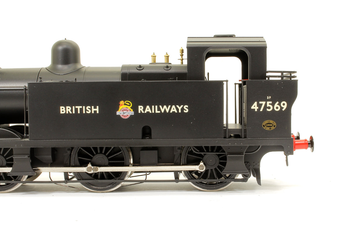 Pre-Owned Class 3F Jinty British Railways Black (Early Crest) 0-6-0 Tank Locomotive No.47569 Sound Fitted