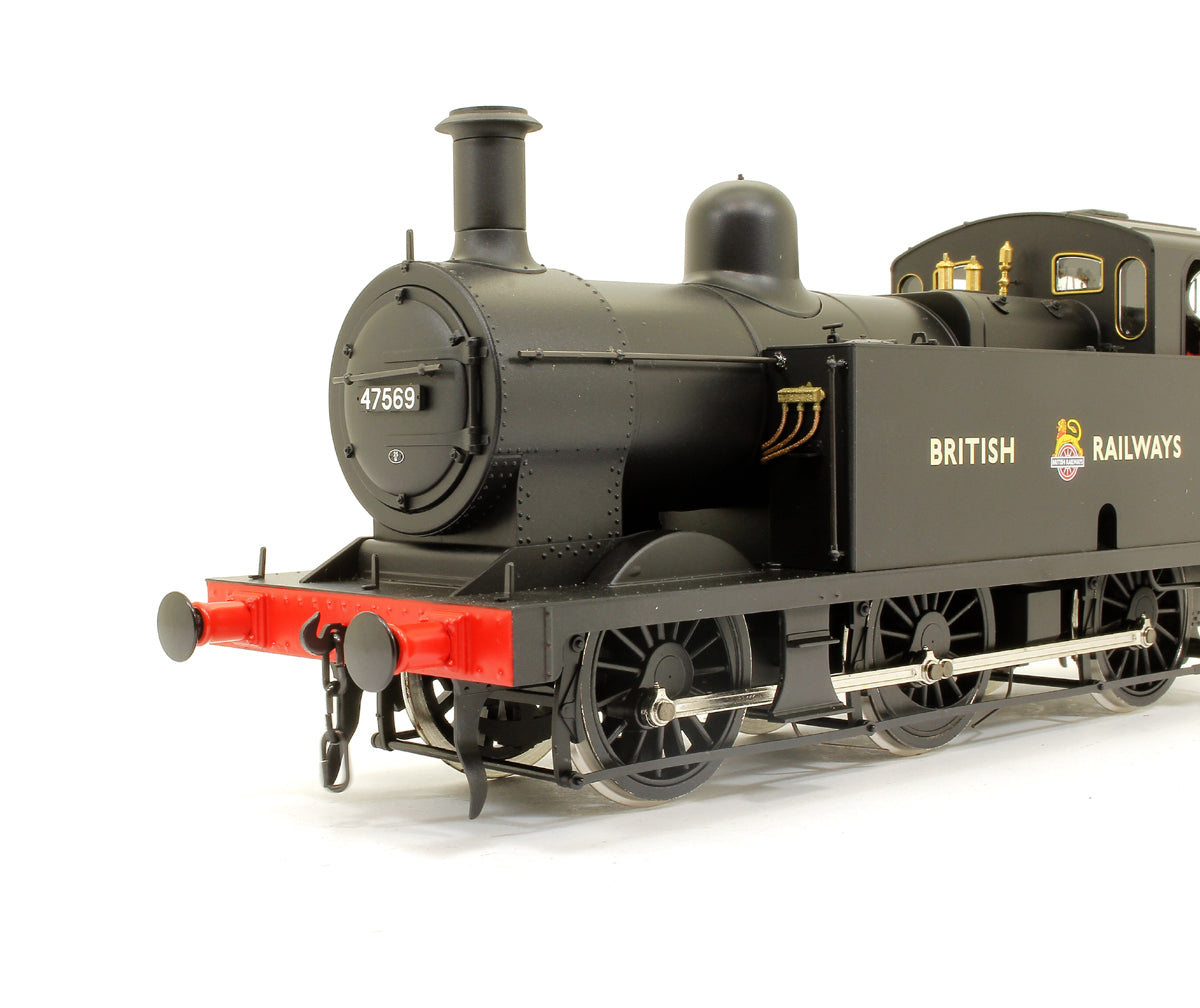 Pre-Owned Class 3F Jinty British Railways Black (Early Crest) 0-6-0 Tank Locomotive No.47569 Sound Fitted
