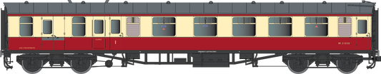 BR Mk1 Crimson & Cream BCK W21024 Western Region - DCC Fitted