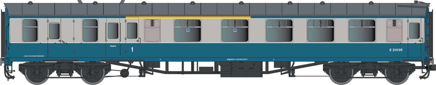 BR Mk1 Blue/Grey BCK Sc21112 Scottish Region - DCC Fitted