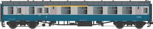 BR Mk1 Blue/Grey BCK Unnumbered - DCC Fitted