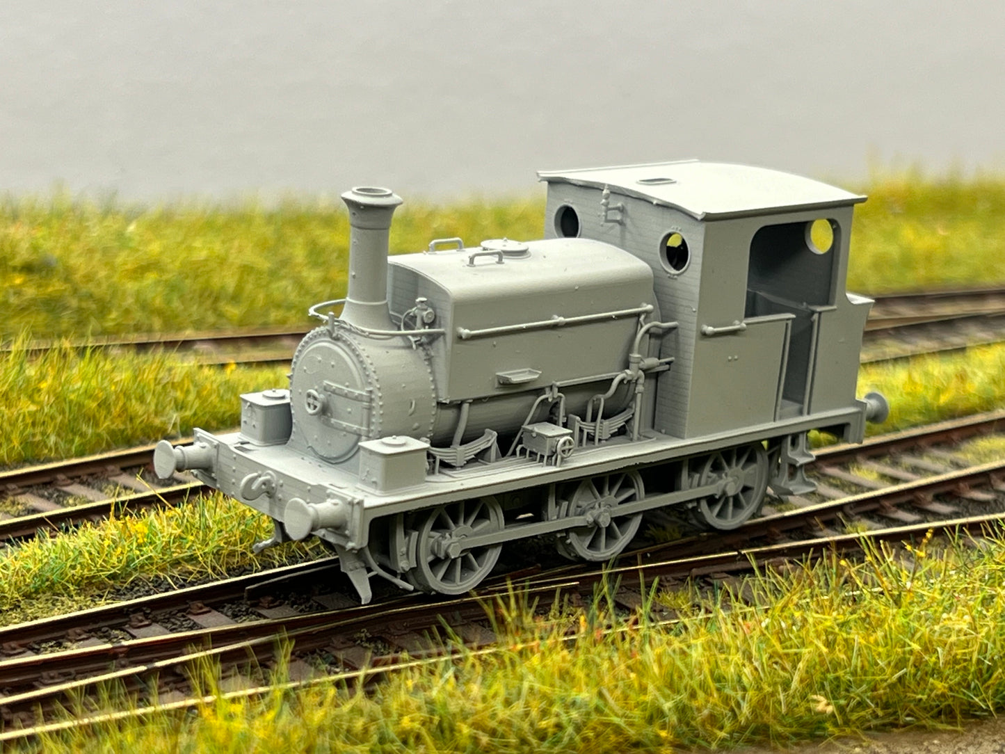 Manning Wardle L Class 'Forward' in Plain Green 0-6-0ST Steam Tank Locomotive