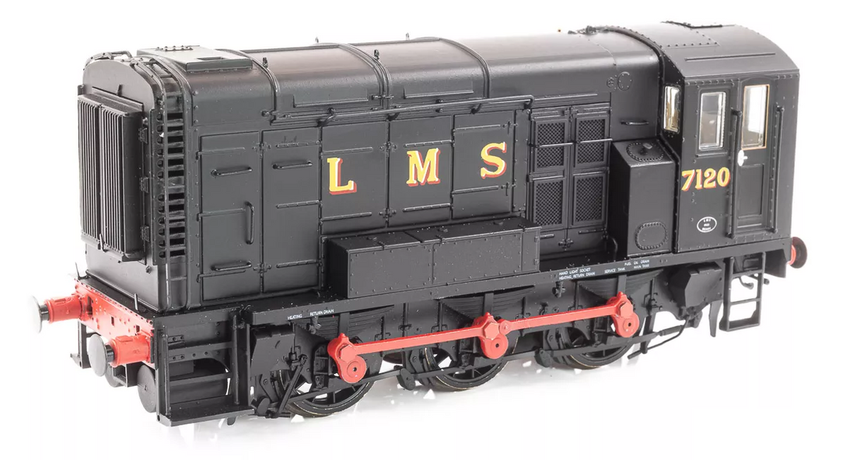 MR-503 Class 11 Shunter LMS pre-war Black 7120 Diesel Locomotive
