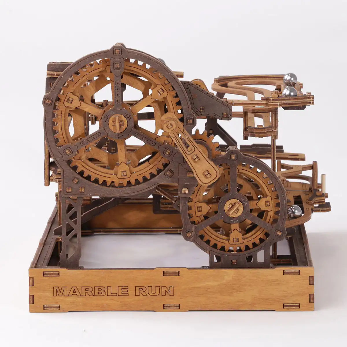 3D Wooden Puzzle – Marble Run