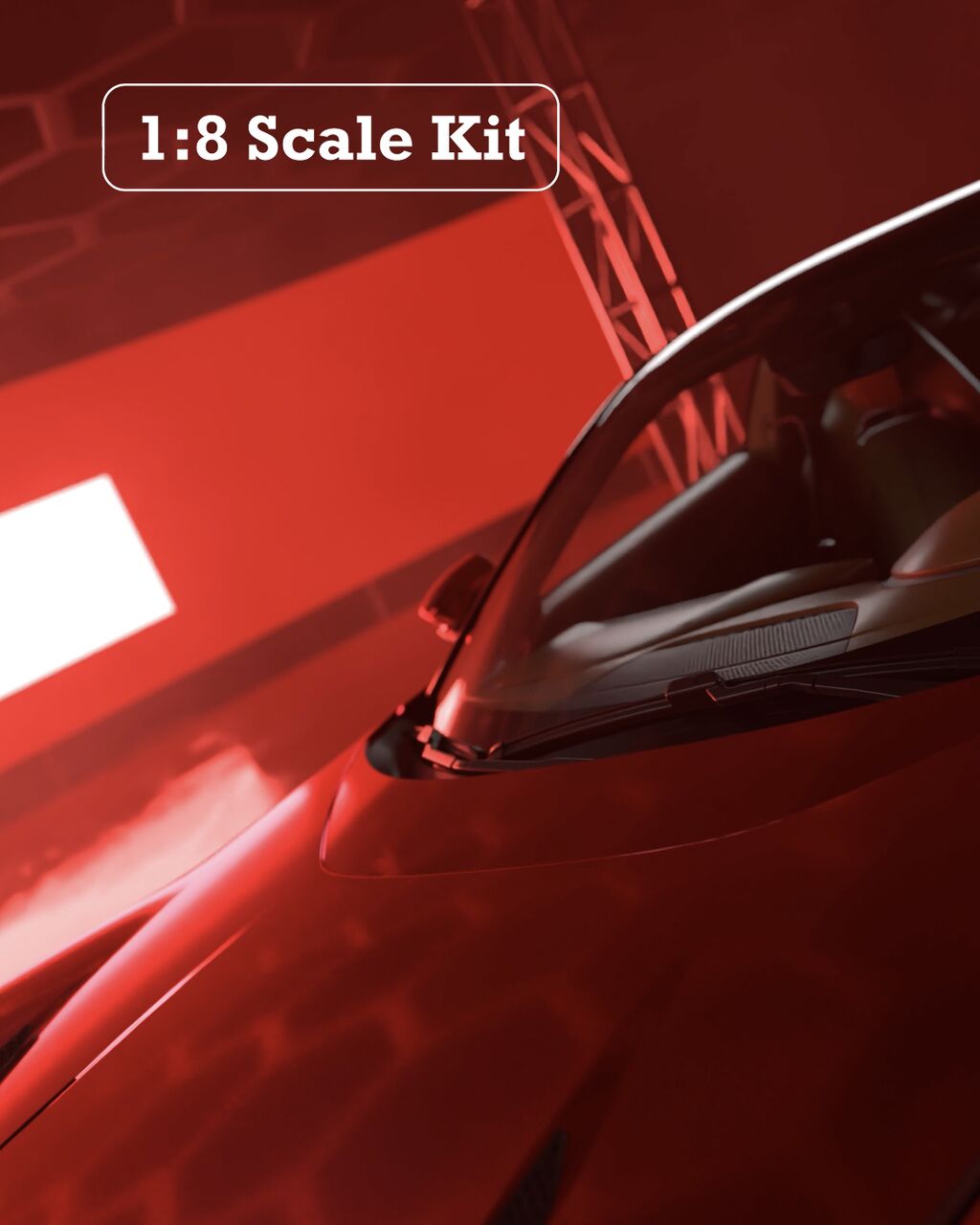 HK127 Ferrari 12Cilindri- Blu Corsa